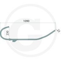 GRANIT Pręt strząsający 838810002 - 838810002 - Sklep rolniczy PoltechParts