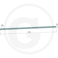 GRANIT Pręt wytrząsający Ø 32 mm 838820001 - 838820001 - Sklep rolniczy PoltechParts