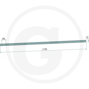 GRANIT Pręt wytrząsający Ø 32 mm 838820001