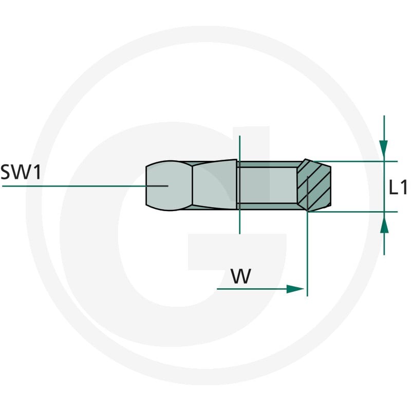 GRANIT KM 1 3/16-12 81528594 - 81528594 - Sklep rolniczy PoltechParts