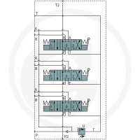 BLB Zawory monobloku BM 100/3 GU-(3x) MO-A1-T 86503020 - 86503020 - Sklep rolniczy PoltechParts
