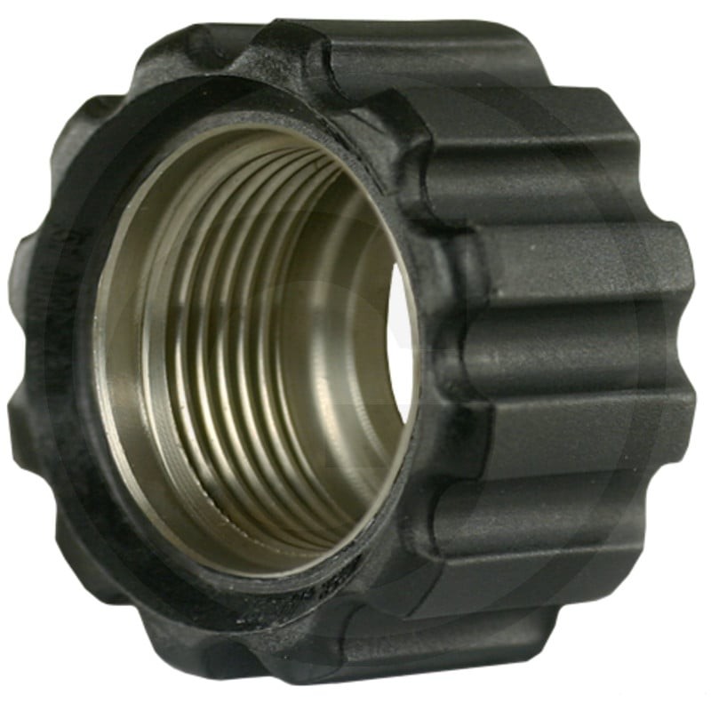 GRANIT Nakrętka złączna 22x1,5 16,4 mm czarna VA 87003039