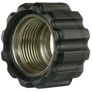 GRANIT Nakrętka złączna 22x1,5 16,4 mm czarna VA 87003039