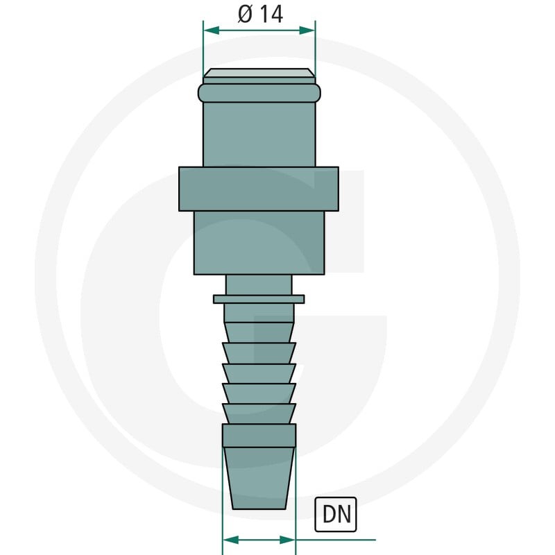 GRANIT Złącze DKO-08-2000 stal szlachetna 87003029 - Sklep PoltechParts