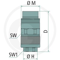 Stucchi KS-VP 1" IR 4 81511411 - Sklep PoltechParts