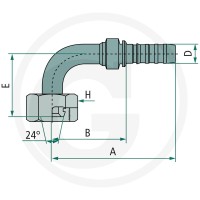 Gates PNB 10 DKOS M22x1,5 (14S)90° 815024… | poltechparts.pl