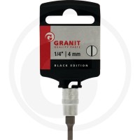GRANIT BLACK EDITION 1/4" Bit - nasadka z rowkiem, 4 mm 7301079 - 7301079 - Sklep rolniczy PoltechParts