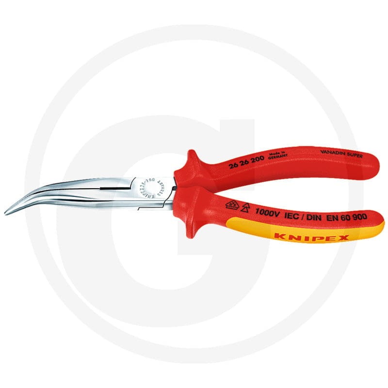 KNIPEX Szczypce płasko-okrągłe 7602626200