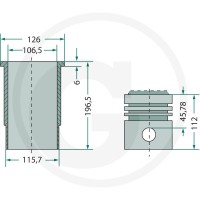 KS Zestaw naprawczy silnika 75793759960 - Sklep PoltechParts