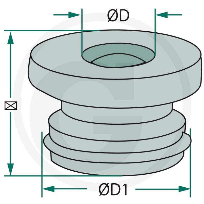 FTE Korek zbiornika 738H0855 - 738H0855 - Sklep rolniczy PoltechParts