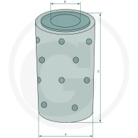 Fleetguard Filtr oleju hydraulicznego 739H… | poltechparts.pl