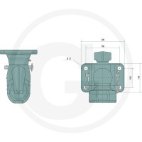 Walterscheid Zaczep kulowy 770KFD800-5 - 770KFD800-5 - Sklep rolniczy PoltechParts