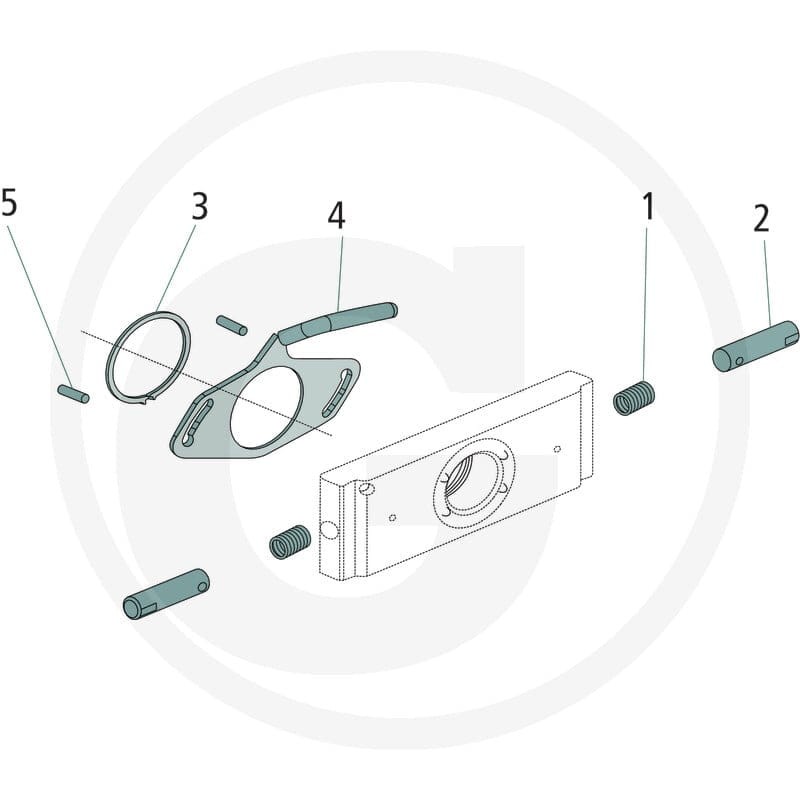 Scharmüller Uchwyt 7771064552500 | poltechparts.pl