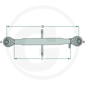 CBM Łącznik górny mechaniczny 7123PE252435