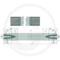 GRANIT Hubwelle neu 71812457 - 71812457 - Sklep rolniczy PoltechParts