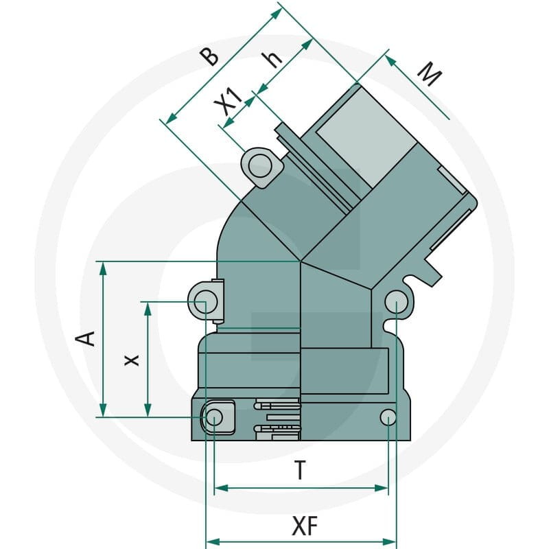 ARAG Złącze gwintowane 67011927B7 - 67011927B7 - Sklep rolniczy PoltechParts