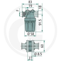 ARAG Filtr ciśnieniowy 6703240T023 - 6703240T023 - Sklep rolniczy PoltechParts