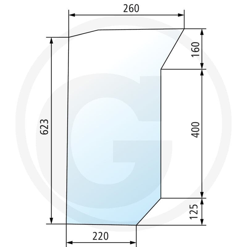 GRANIT Szyba dzielona 650886497