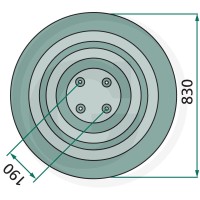 GRANIT Talerz ślizgowy 64705011F - Sklep PoltechParts