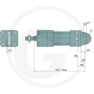 GRANIT ZHO-BEF-BAS-32 Mocowanie kpl. 606PD23843