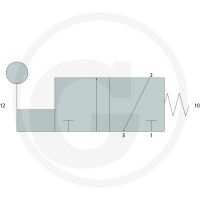 GRANIT VAZ-HHF320-NG-1/4 1 - Rozdzielacz ręczny 606AZ322ML90 - 606AZ322ML90 - Sklep rolniczy PoltechParts