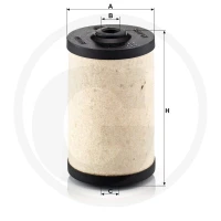 MANN FILTER Filtr paliwa 565BFU700X | poltechparts.pl