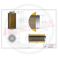 HIFI Filtr hydrauliczny 56702005 | poltechparts.pl