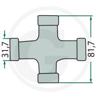 Weasler Zestaw krzyżaków 427203-3500 - 427203-3500 - Sklep rolniczy PoltechParts