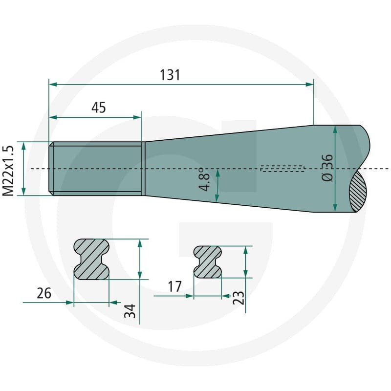 SHW Ząb 43008502200 - Sklep PoltechParts