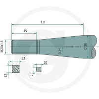 SHW Ząb 43014002002 - Sklep PoltechParts