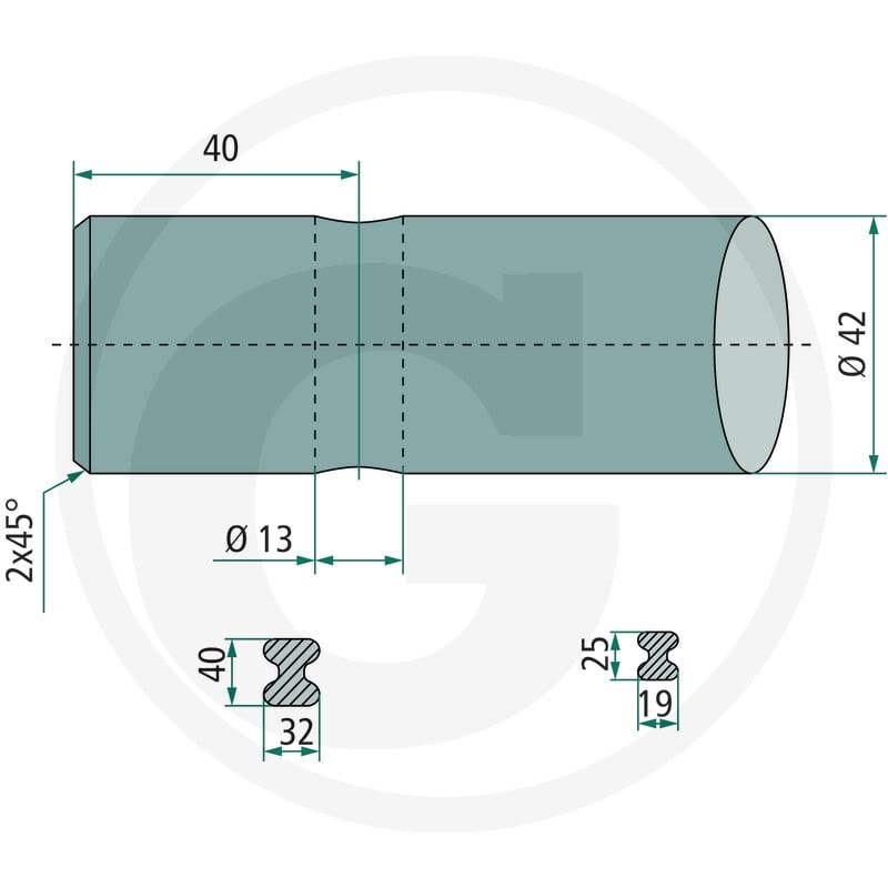 SHW Zęby ładowacza czołowego 430181411F - Sklep PoltechParts