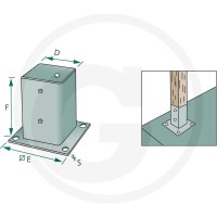 GRANIT Tuleja przykręcana 48559509125 - 48559509125 - Sklep rolniczy PoltechParts
