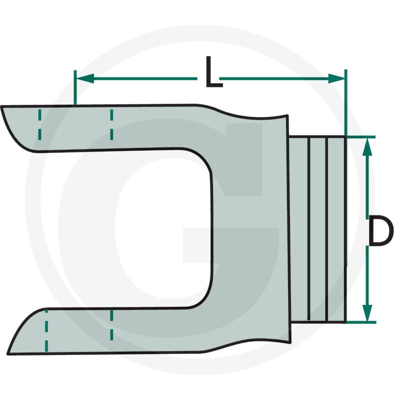 Weasler Widełki profilowe 417410800263 - 417410800263 - Sklep rolniczy PoltechParts