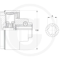 Walterscheid Sprzęgło krzywkowe 395135720 | poltechparts.pl