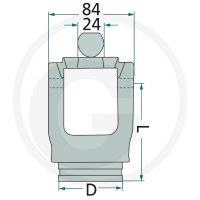 Weasler Widełki profilowe 397428021234 - 397428021234 - Sklep rolniczy PoltechParts