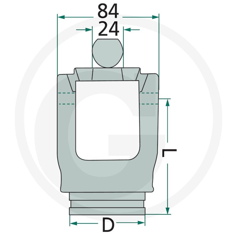 Weasler Widełki profilowe 397428021239 - 397428021239 - Sklep rolniczy PoltechParts