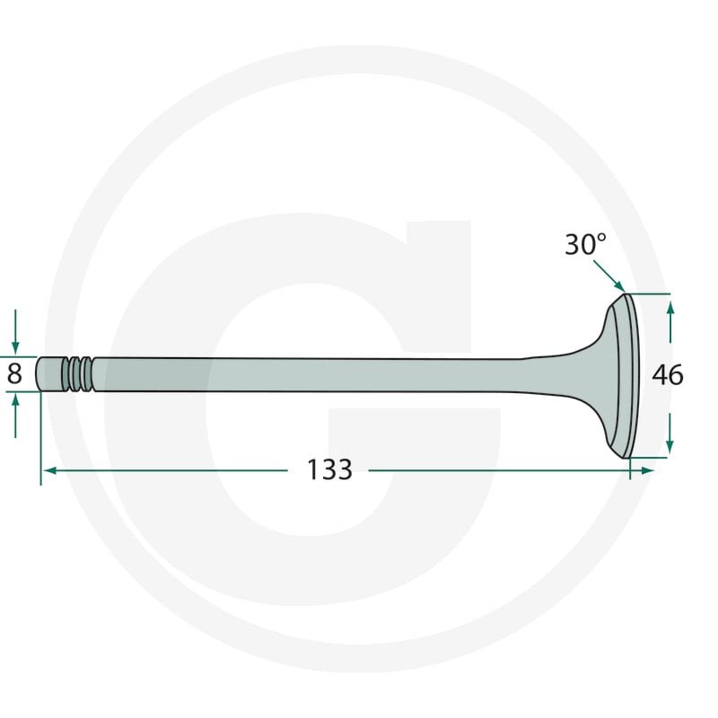 GRANIT Zawór ssący 38004559 - 38004559 - Sklep rolniczy PoltechParts