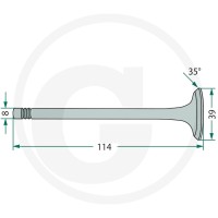 GRANIT Zawór ssący 38015391 - 38015391 - Sklep rolniczy PoltechParts