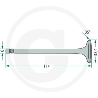 GRANIT Zawór wydechowy 38015393 - 38015393 - Sklep rolniczy PoltechParts