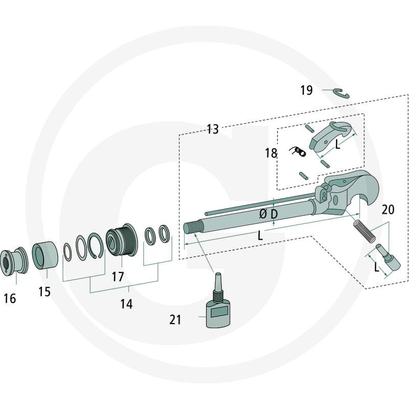 Walterscheid Zapadka 395305767 - 395305767 - Sklep rolniczy PoltechParts