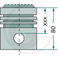 GRANIT Tłok kpl. 38099639 - Sklep PoltechParts