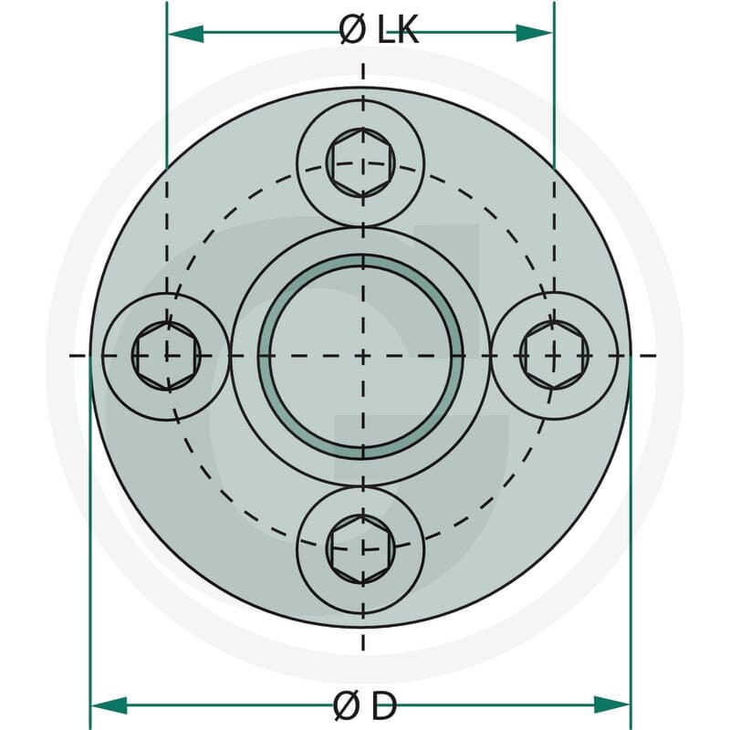 GRANIT GP-Kołnierz-LK51-3/4" 25702490 - 25702490 - Sklep rolniczy PoltechParts