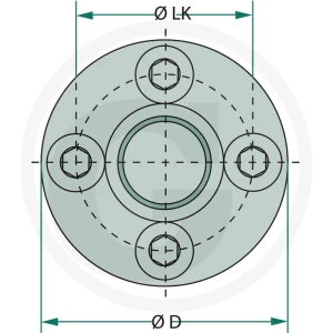 GRANIT GP-Kołnierz-LK51-3/4" 25702490