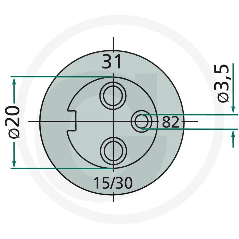Cobo Wtyczka 22725033200 - 22725033200 - Sklep rolniczy PoltechParts