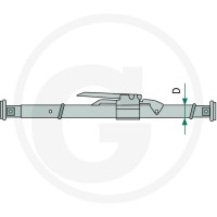GRANIT Drążek zaciskowy 8390000224 - 8390000224 - Sklep rolniczy PoltechParts
