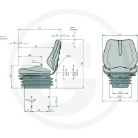 GRANIT Siedzenie 24000036SKS - Sklep PoltechParts