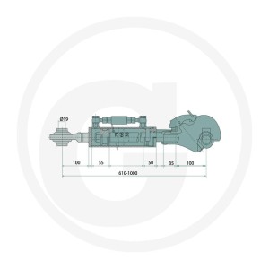 GRANIT Łącznik górny hydrauliczny 20000216