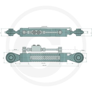GRANIT Łącznik górny hydrauliczny 20010107