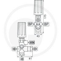 GRANIT Zawór bocznikujący 22200221 - 22200221 - Sklep rolniczy PoltechParts