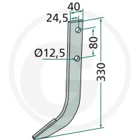 GRANIT Hak glebogryzarki 180RUS-01.W - 180RUS-01.W - Sklep rolniczy PoltechParts